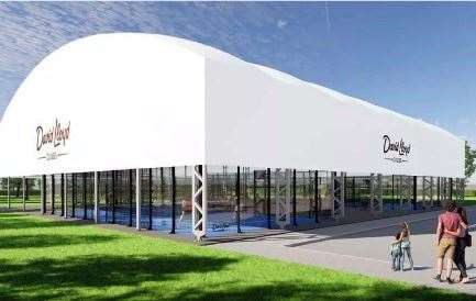 Specialist padel courts will also be built on the site. Picture: David Lloyd Leisure and Hadfield Cawkwell Davison