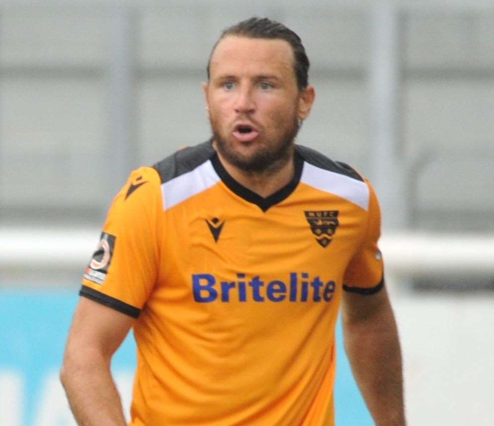 Maidstone United defender Ryan Johnson Picture: Steve Terrell