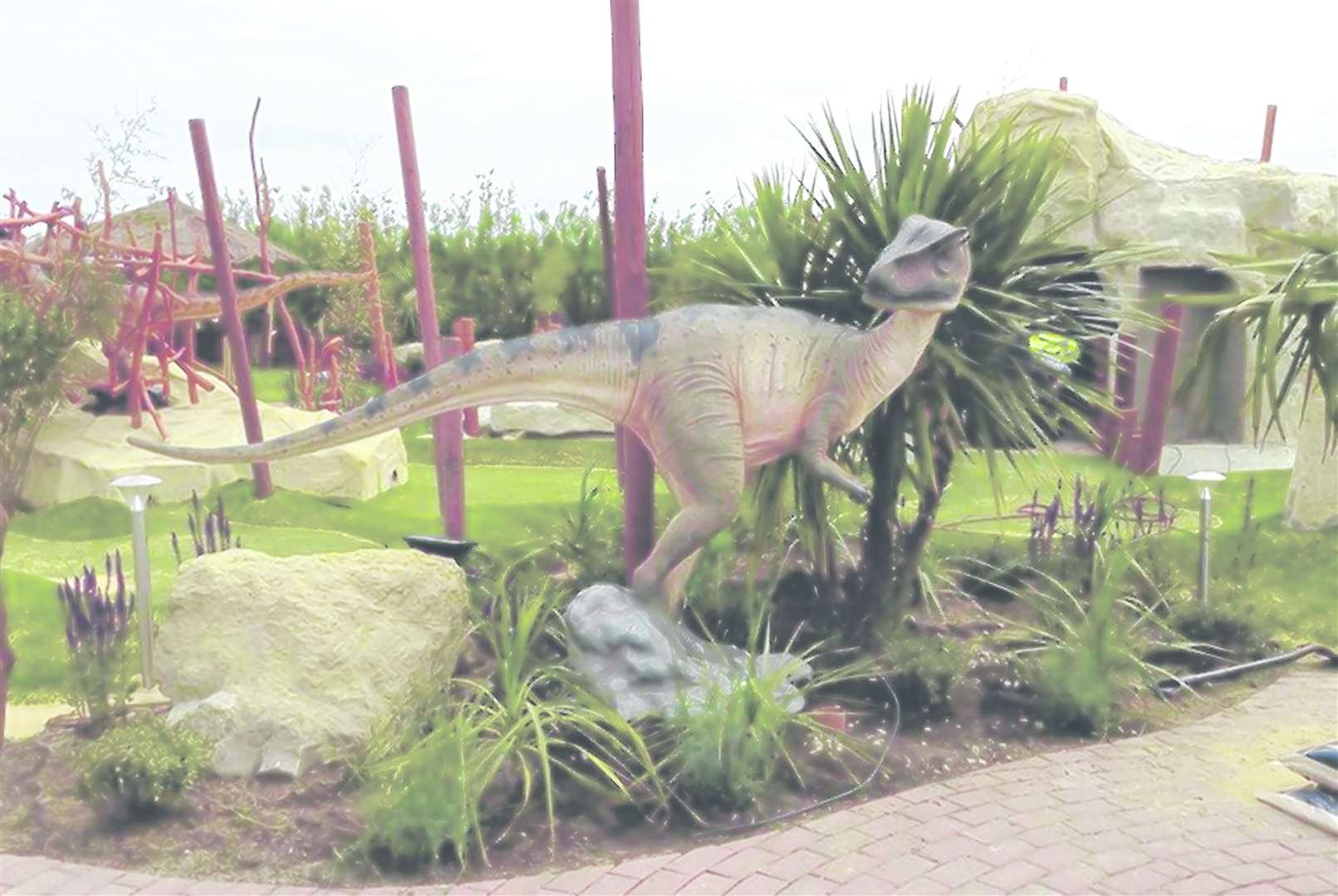 Dinosaurs at Manston Adventure Golf