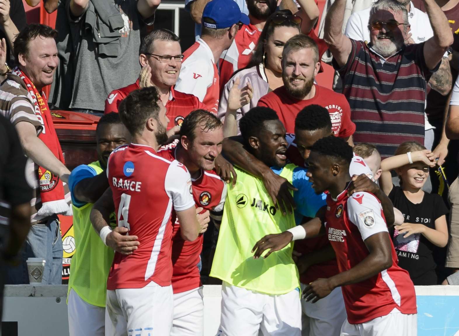 Ebbsfleet will face Leyton Orient live on BT Sport Picture: Andy Payton