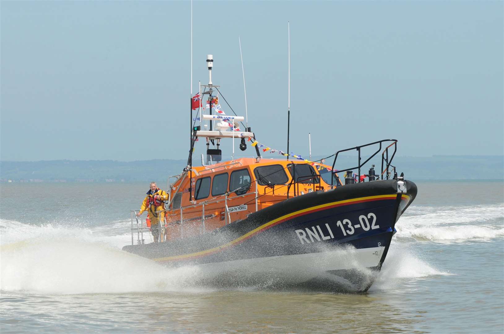 TV news footage shows the RNLI involved in one rescue on Saturday. Library picture: Wayne McCabe for KM Group