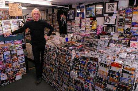 Les Best, owner of the Hatters Hall shop, Preston Street, Faversham