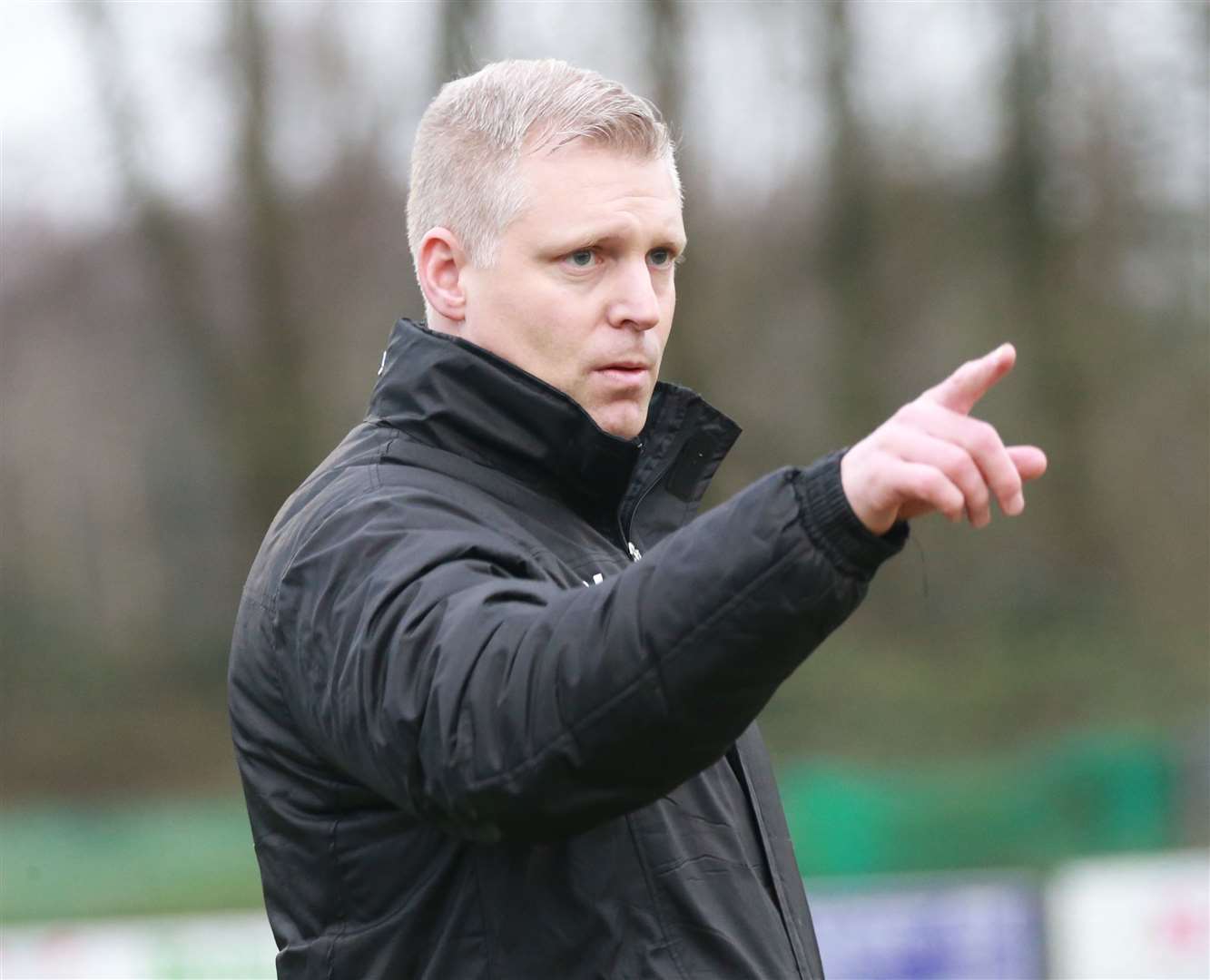 Sittingbourne manager Chris Lynch Picture: John Westhrop