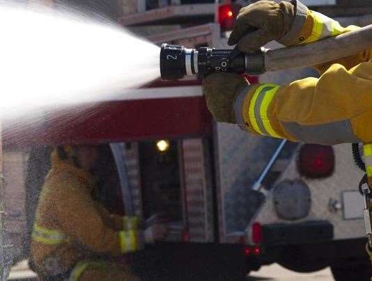 Firefighters were sent to Yelsted Road, near Stockbury