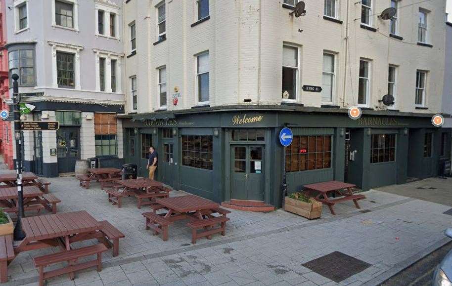 The Barnacles in King Street, Margate, is one of 18 pubs run by Thorley Taverns. Picture: Google