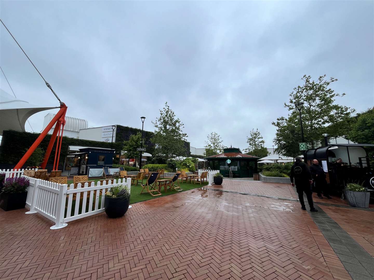 If given the green light, the stalls would be set up in the Ashford Designer Outlet’s extension