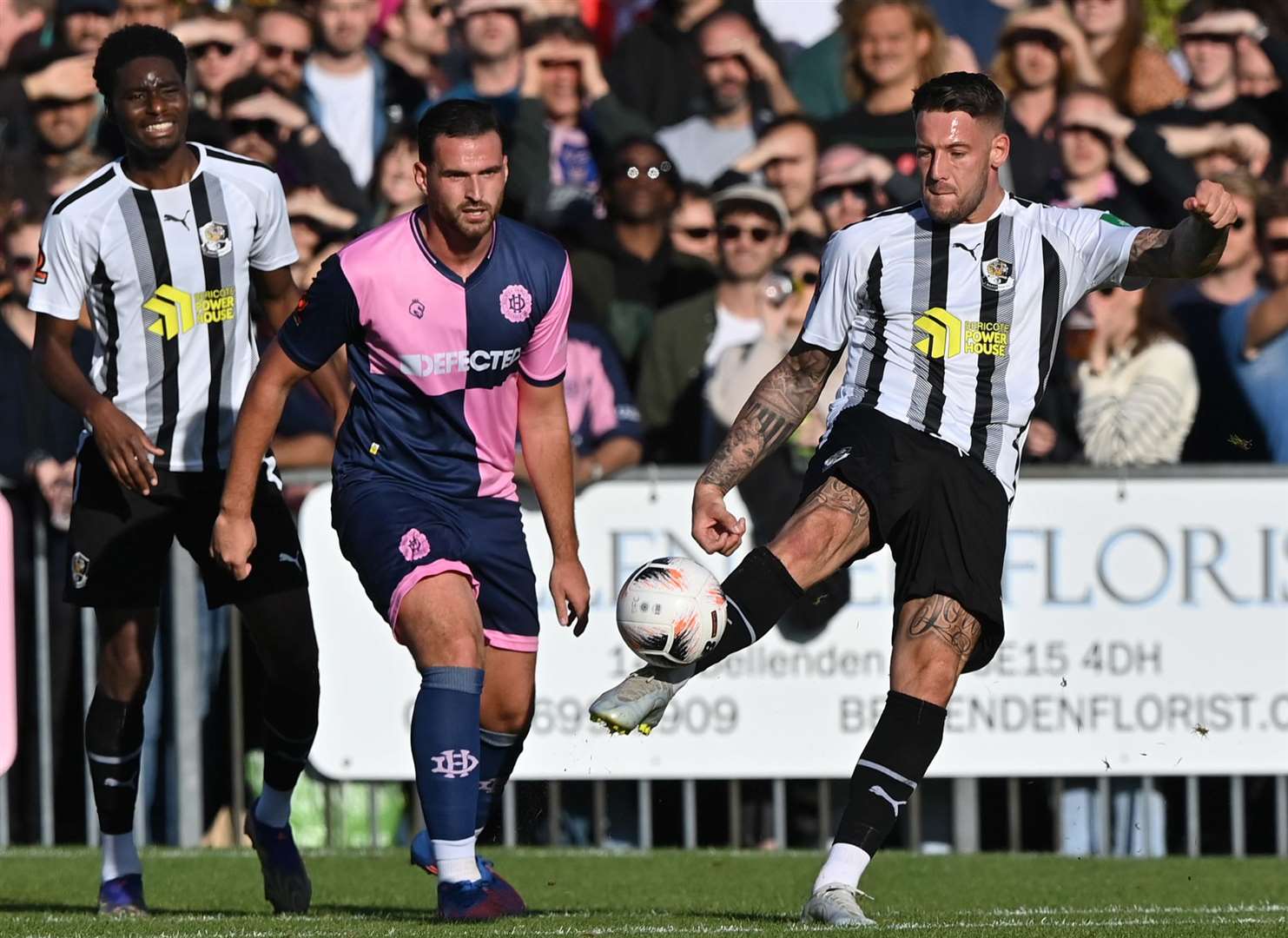 Dartford striker Alex Wall has 11 league goals to his name so far this season. Picture: Keith Gillard