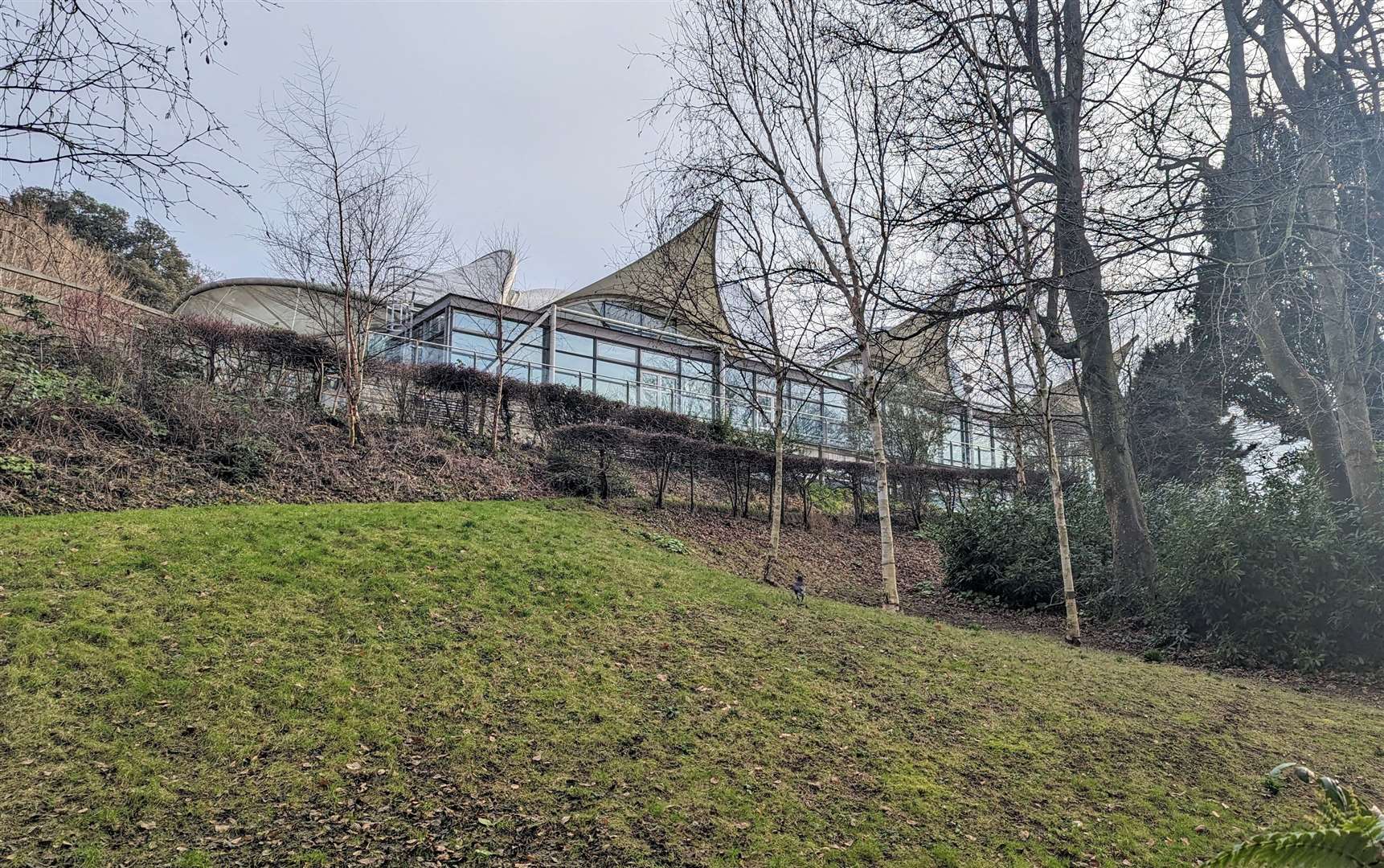 The Pavilion which was built on the site of the former Enbrook House