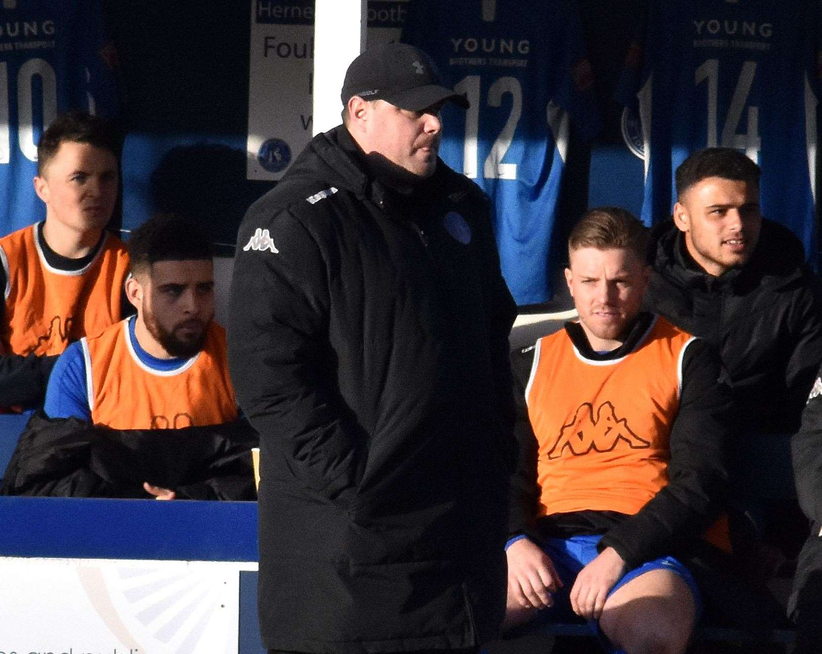 Herne Bay manager Ben Smith. Picture: Randolph File