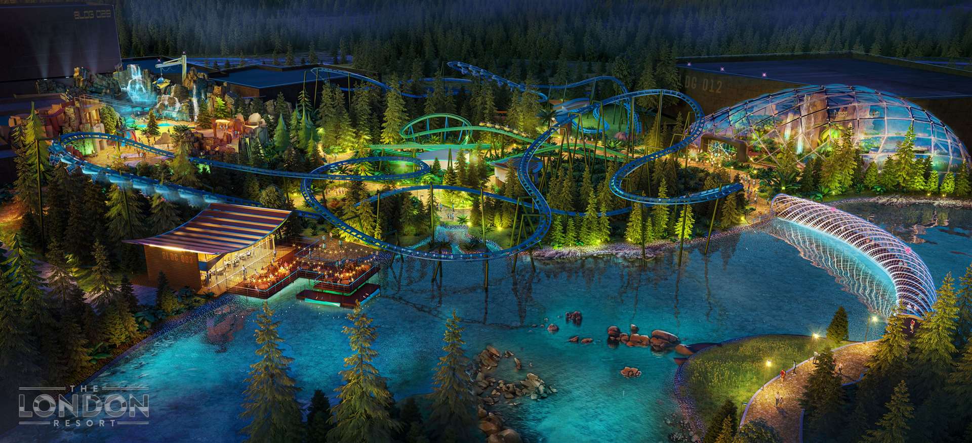 The London Resort has announced a new zone "Base Camp" dedicated to dinosaur and prehistoric discovery but the inquiry has been delayed yet again