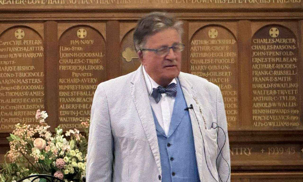 Bargain Hunt's Tim Wonnacott also attended the event in Tenterden. Picture: Sue Ferguson