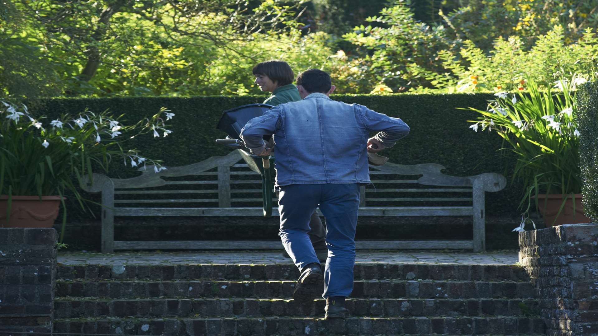 Gardening at Sissinghurst