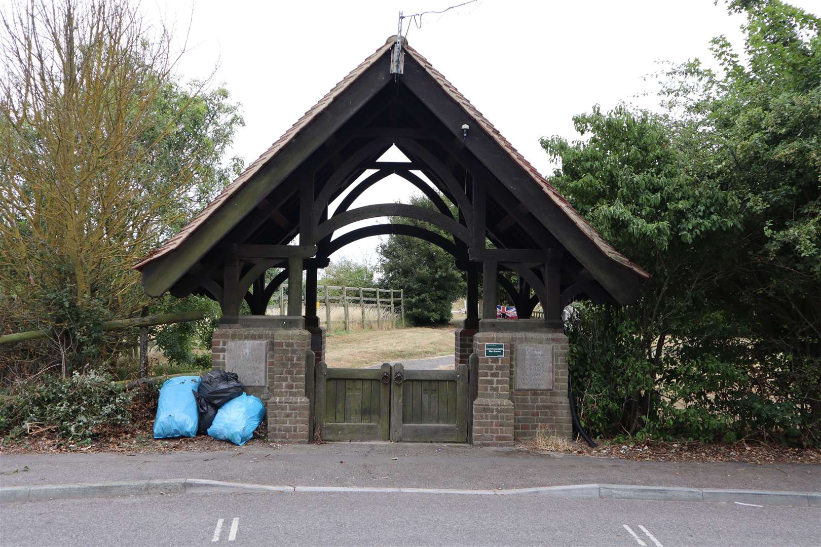 Leysdown cemetery on the site of the former St Clement's church where there is a memorial to the eight Boy Scouts and a member of the training ship Arethusa who drowned off Leysdown on August 4, 1912