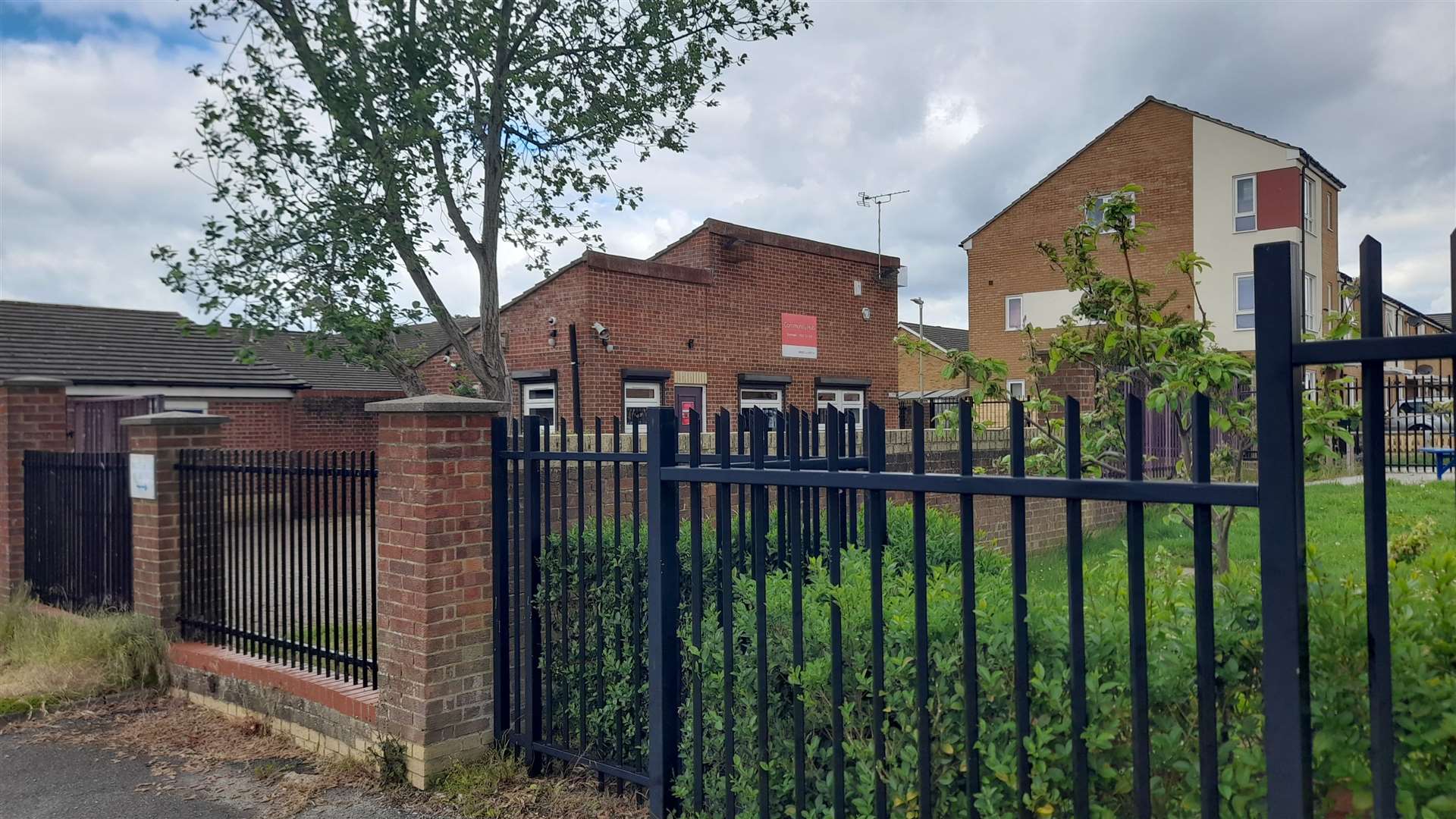 Stanhope's former police station was transformed into a community and youth hub as part of the regeneration