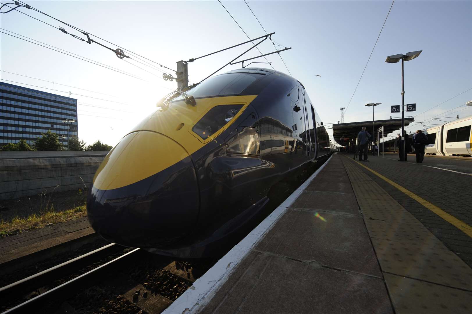 The man was arrested at Ashford International train station earlier today