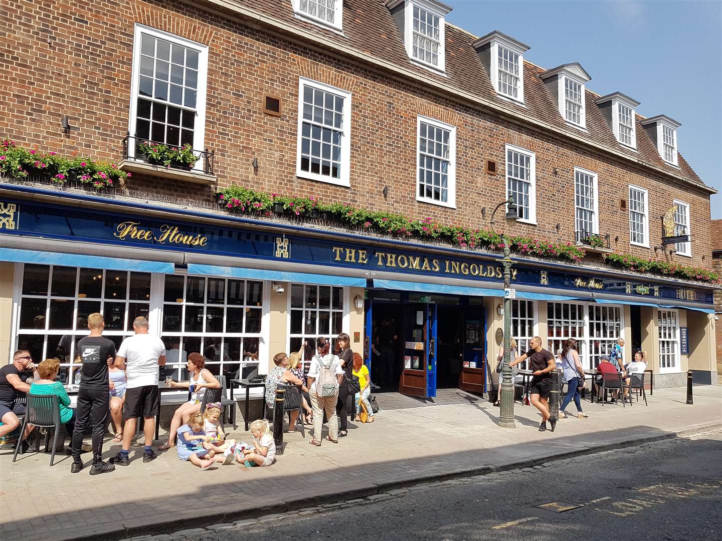 The Thomas Ingoldsby Wetherspoon pub in Canterbury, which recently added a number of hotel rooms