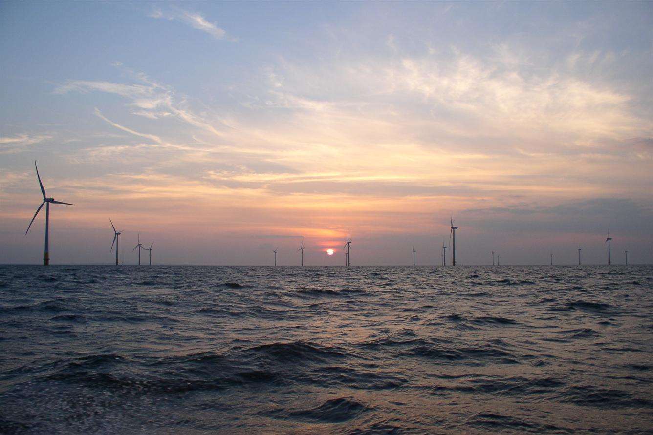 The Kentish Flats windfarm. Picture: David Parry