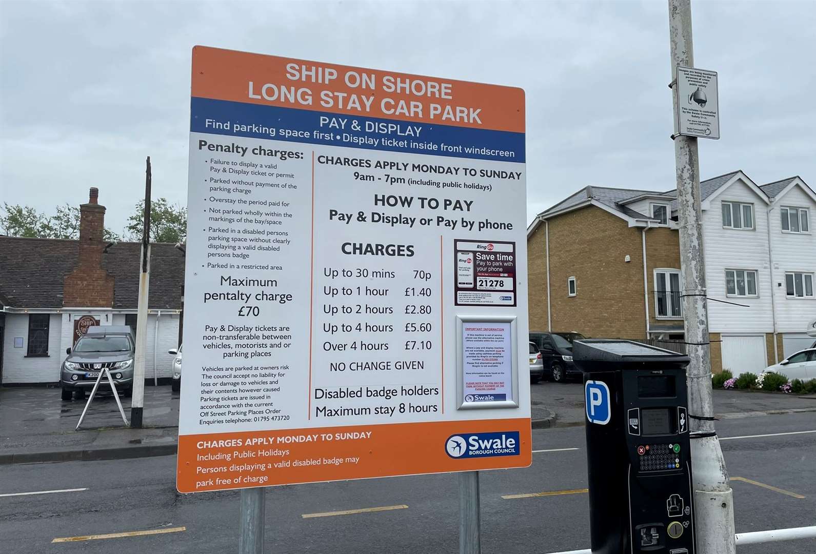 Parking fees are set to increase by at least 10p across the borough