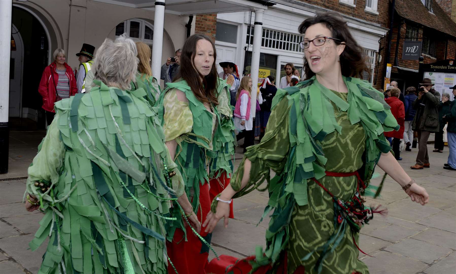 Maenads in the High Street last year Picture: Paul Amos