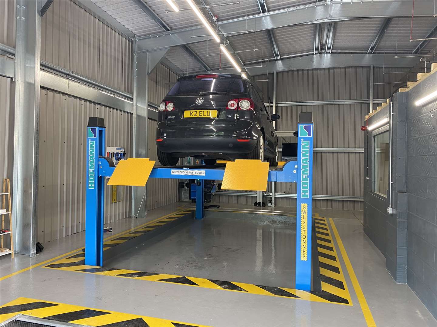 One of the MOT bays