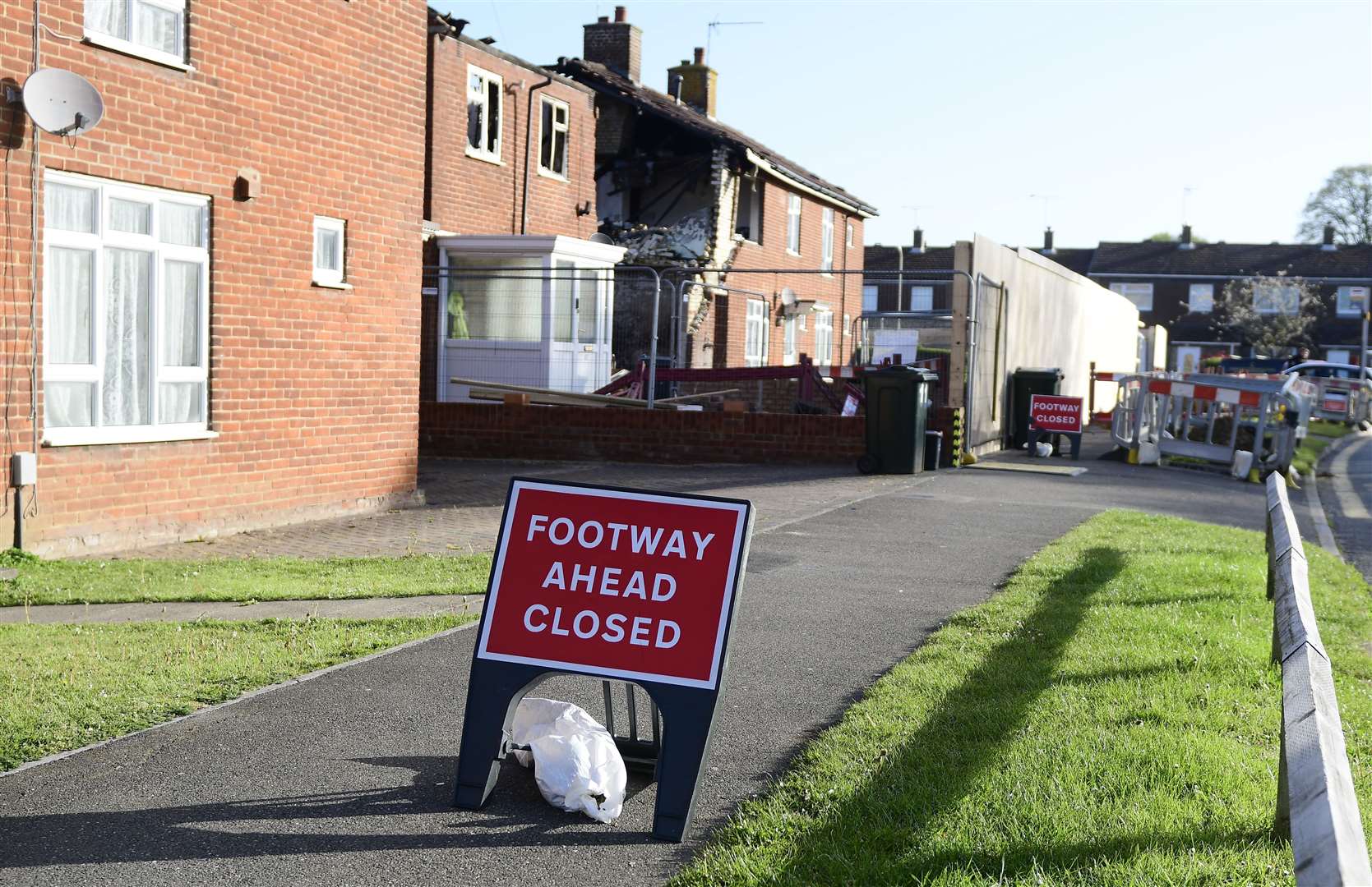 Ashford Borough Council says it has worked to make the area safe. Picture: Barry Goodwin