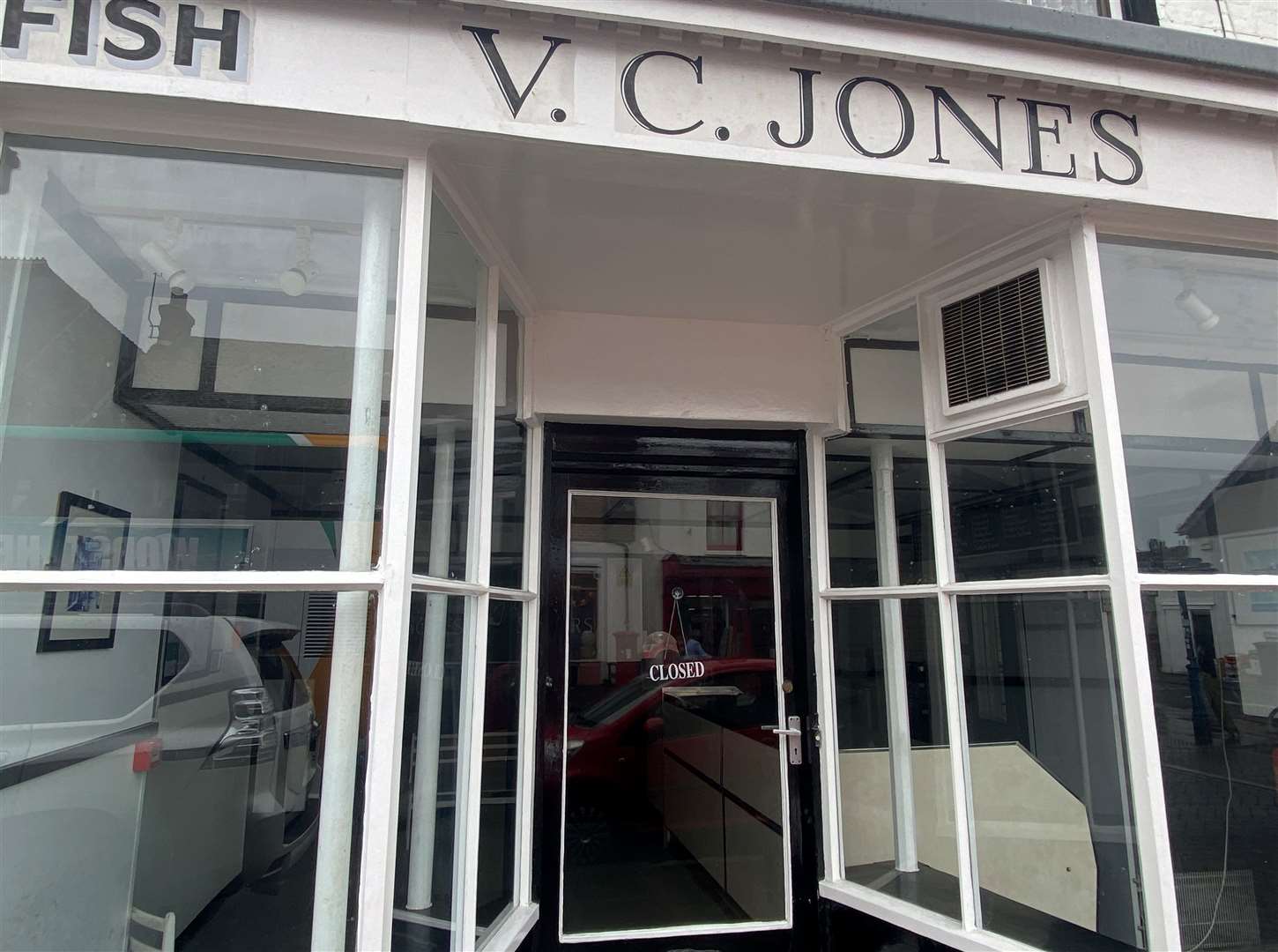 V.C. Jones in Whitstable closed earlier this year