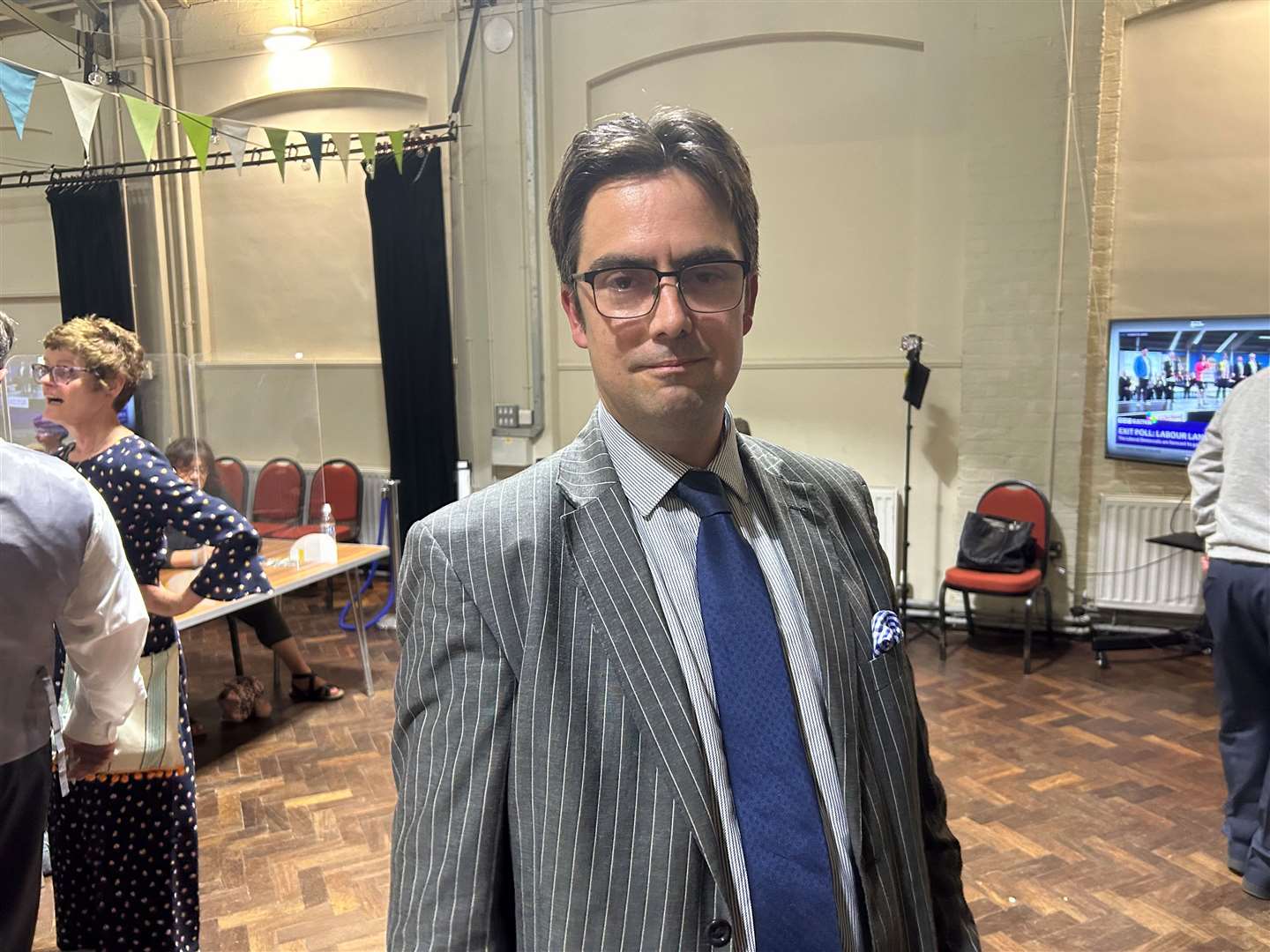 KCC councillor Neil Baker says he was prepared for a poor night for his Conservative party