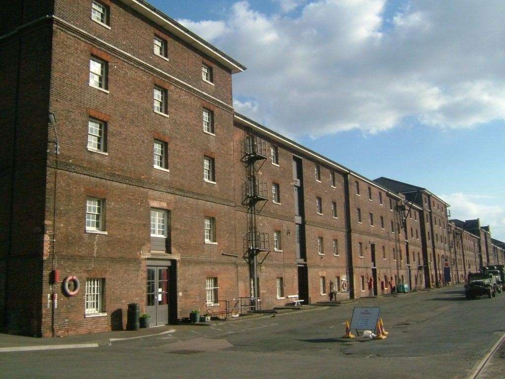 The Fitted Rigging House at the Historic Dockyard Chatham