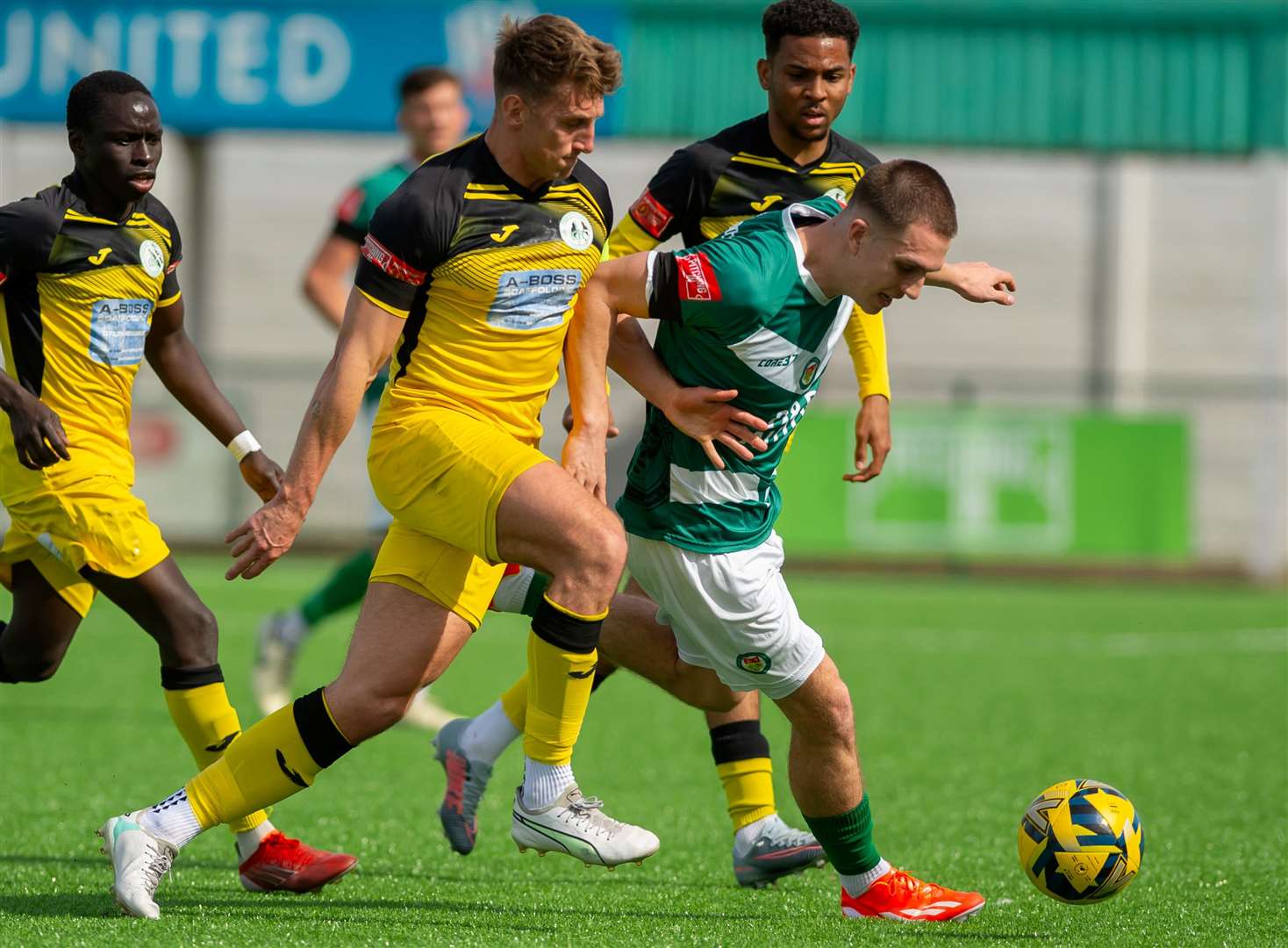 Ashford on the attack against Chichester. Picture: Ian Scammell