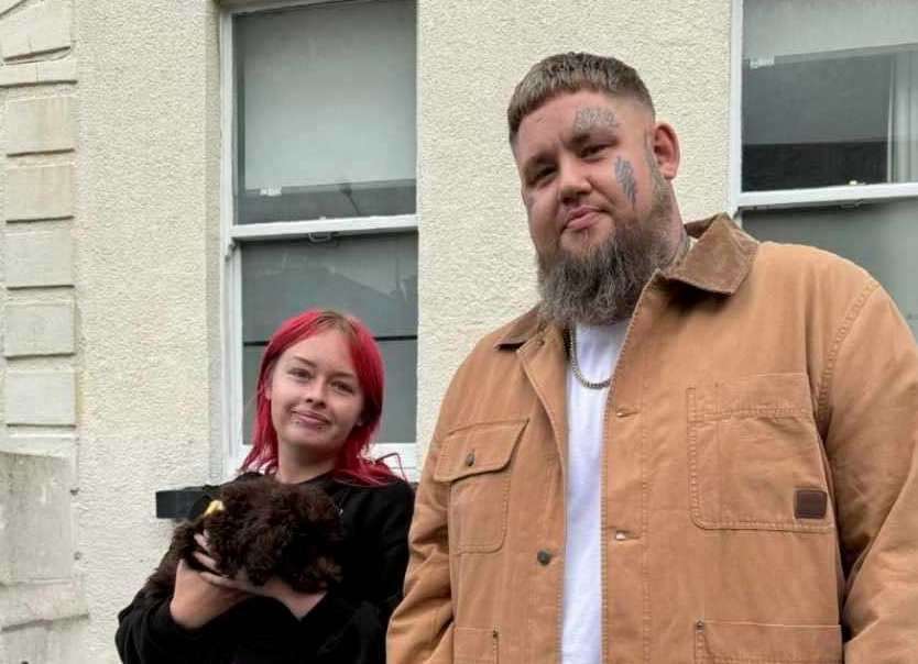 Ellie said Rag'n'Bone Man was a fan of her puppy Lottie