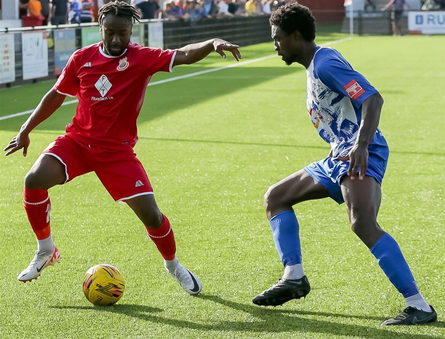 Steadman Callender in control for Whitstable. Picture: Les Biggs