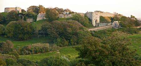 Carisbrooke Castle on the Isle of Wight