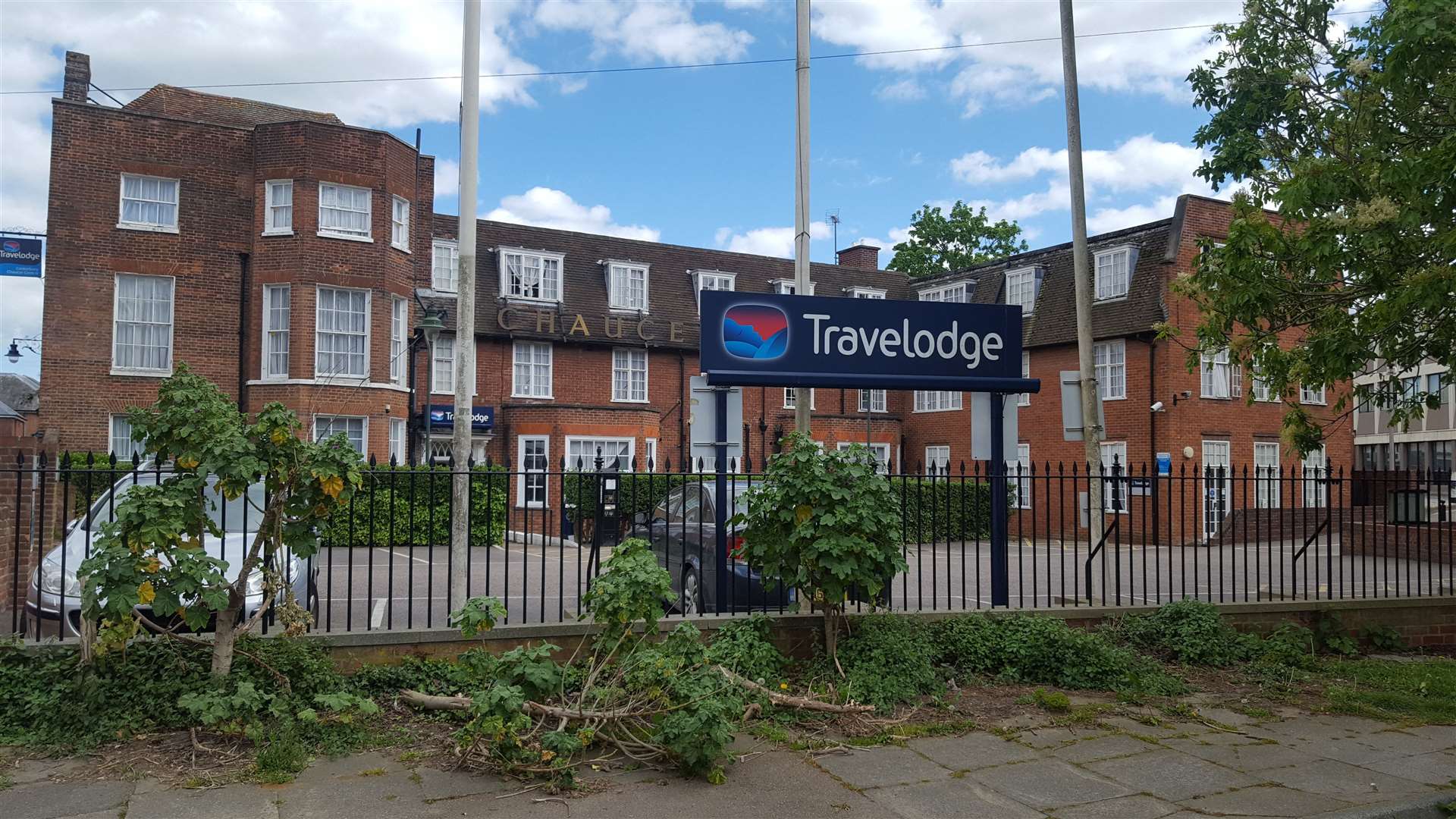 The Travelodge in Ivy Lane, Canterbury