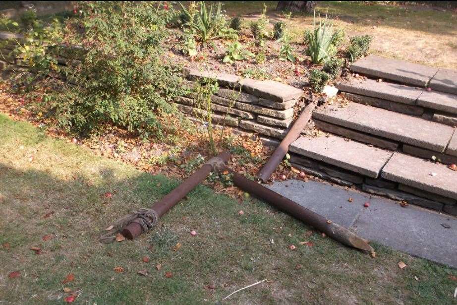 Volunteers discovered the wreckage this morning. Picture: Margate Museums