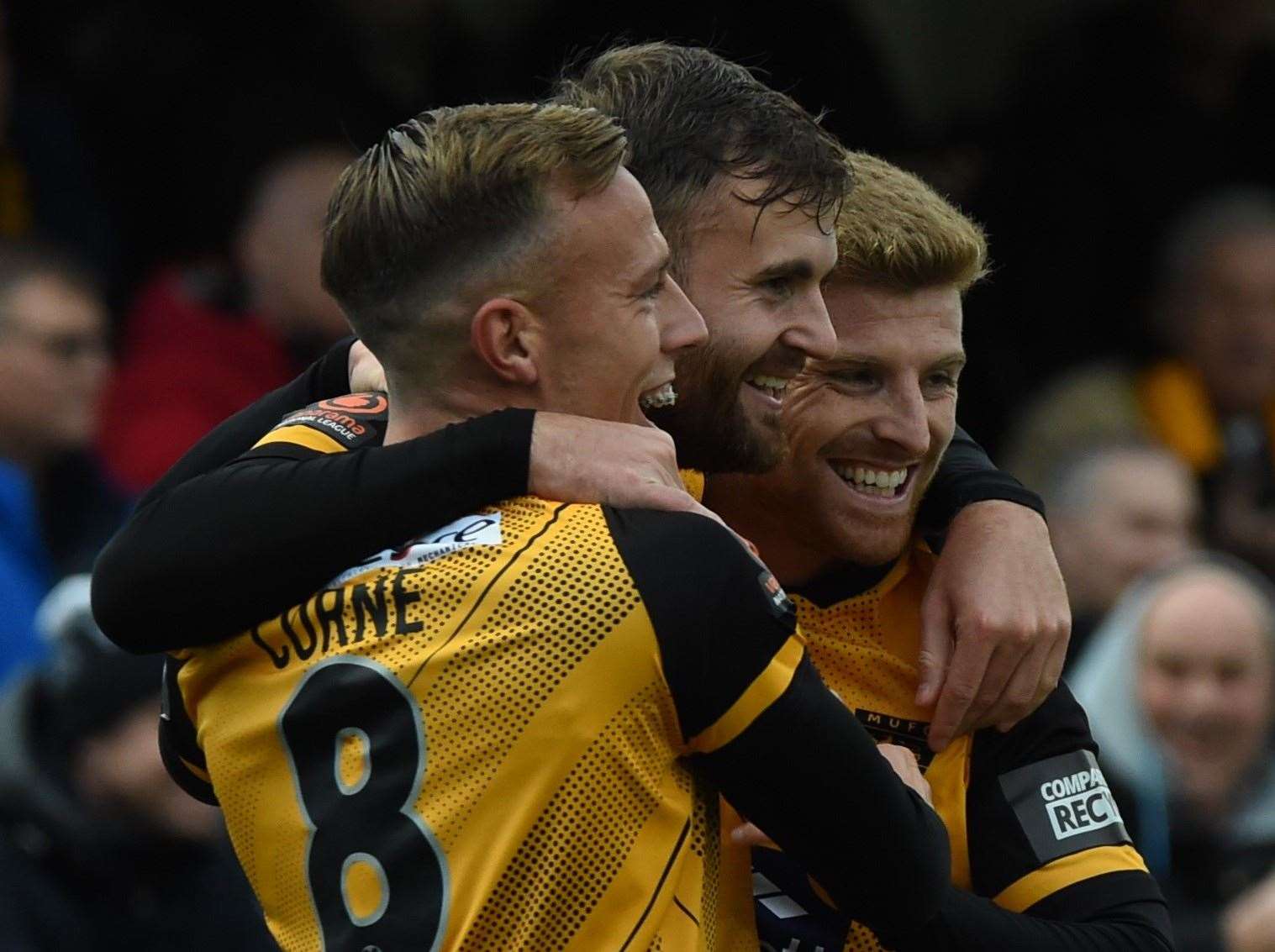 Maidstone travel to Woking in positive mood after beating Maidenhead last week. Picture: Steve Terrell