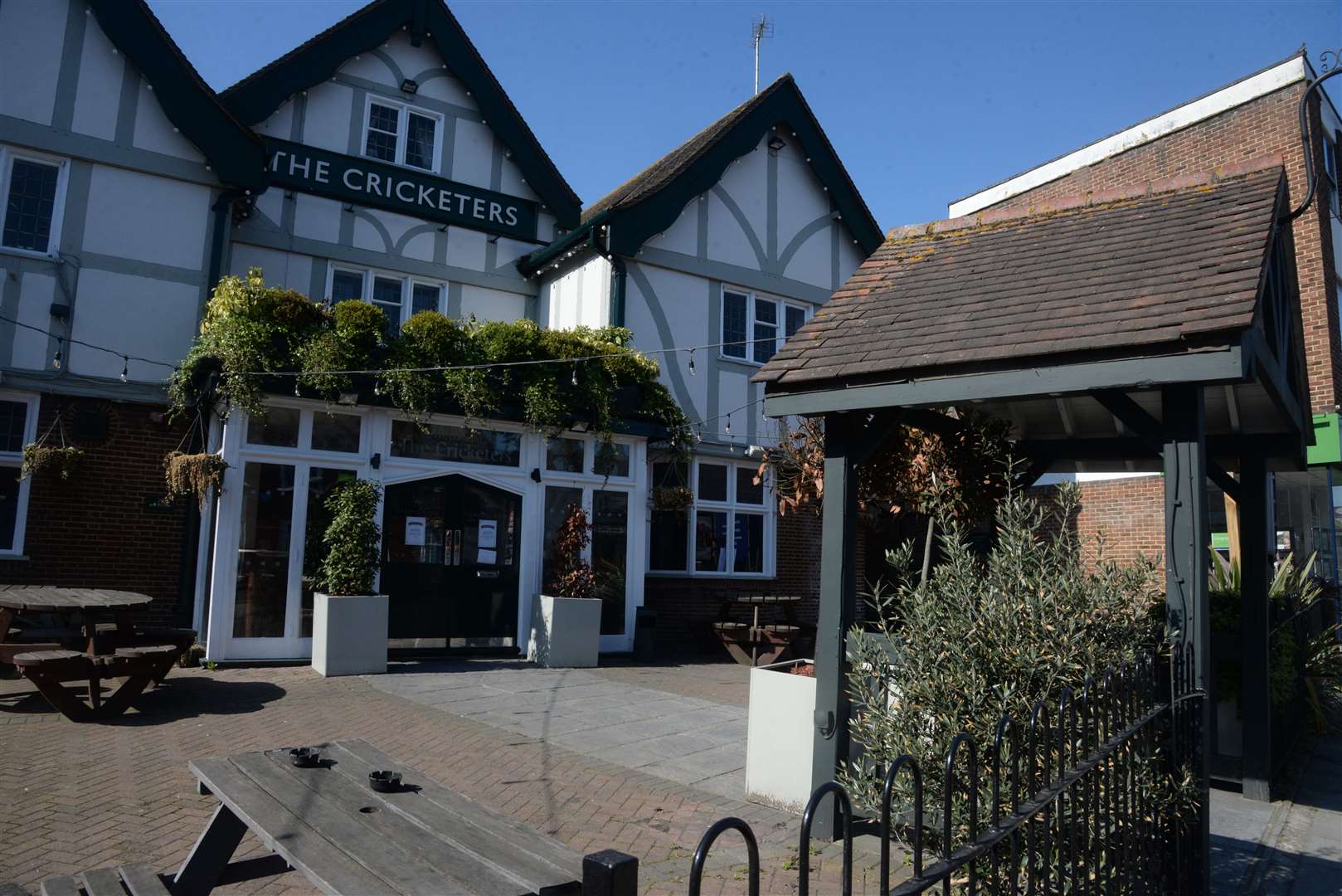 No play at The Cricketers in Rainham High Street during the coronavirus pandemic back in April. Picture: Chris Davey