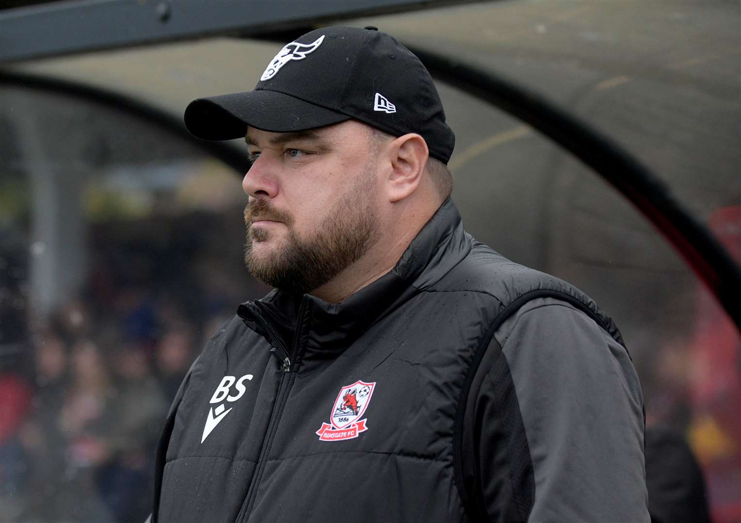 Ramsgate manager Ben Smith. Picture: Barry Goodwin