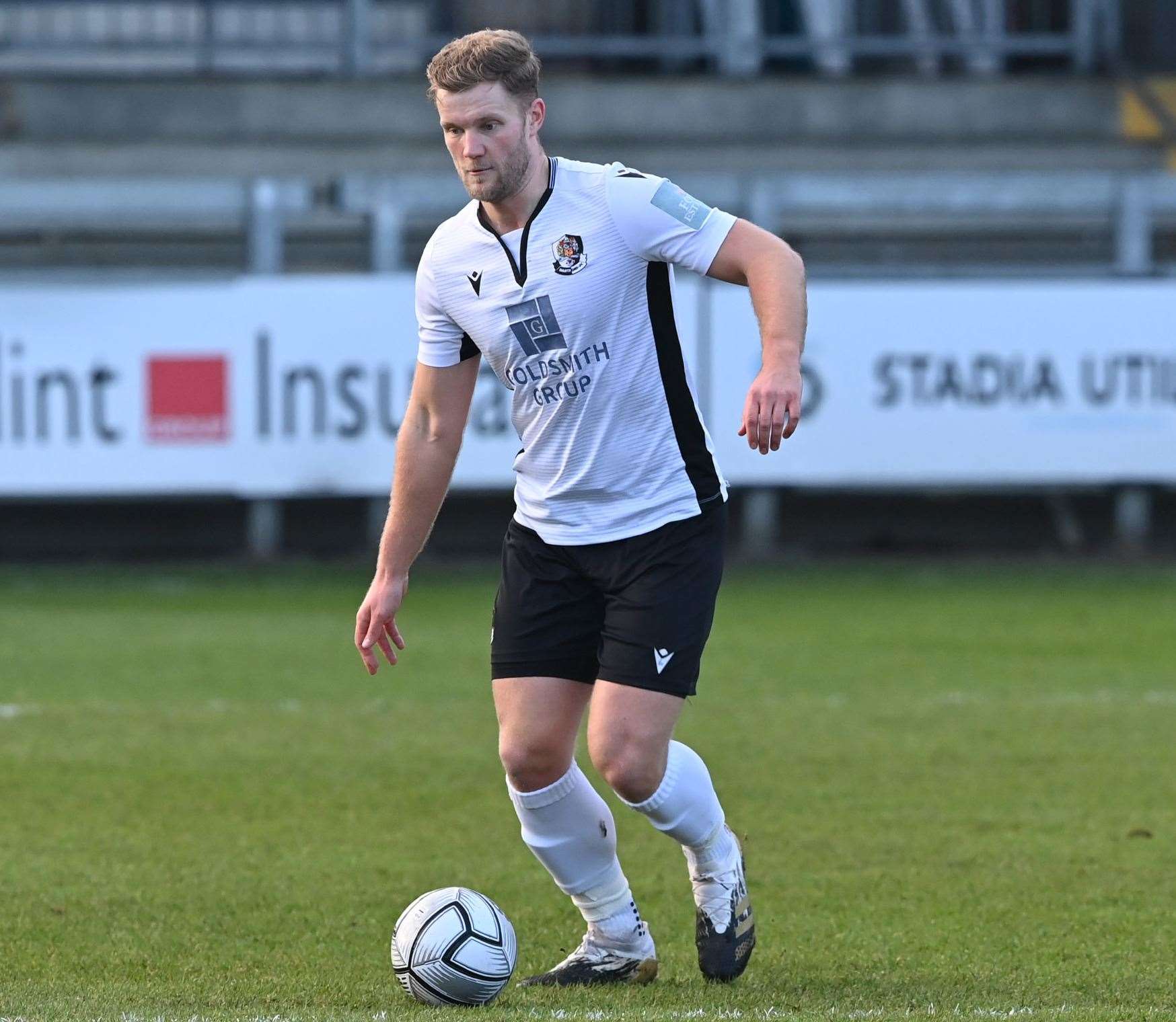 Dartford defender Josh Hill Picture: Keith Gillard