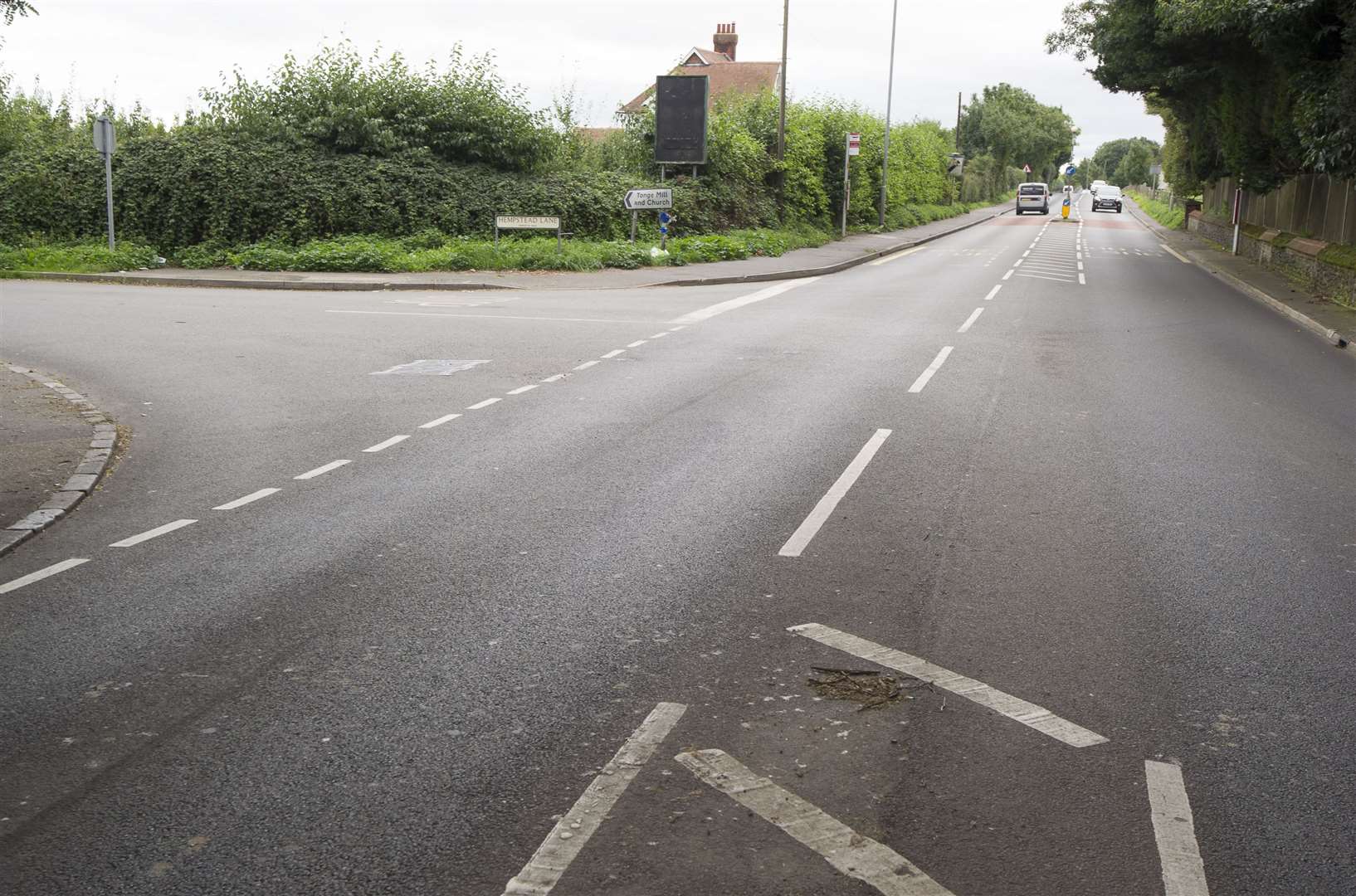 The crash took place near the junction of Hempstead Lane and the A2, Bapchild