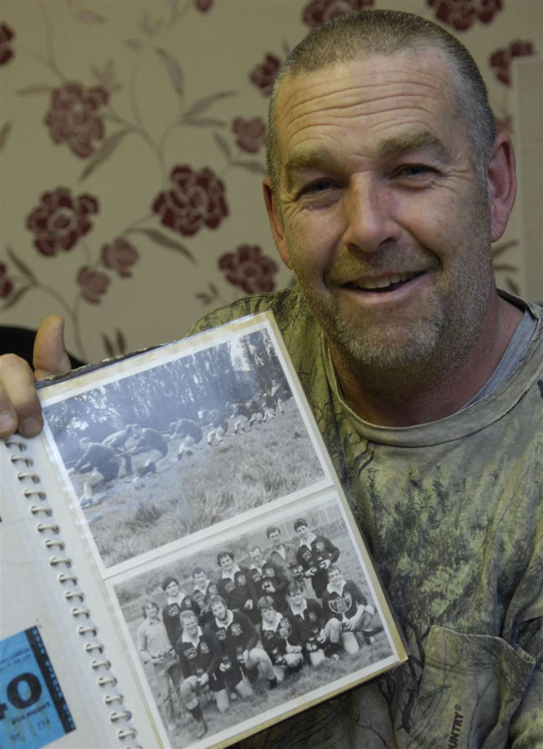 Mark Cornell, a former member of The Swan tug-of-war team