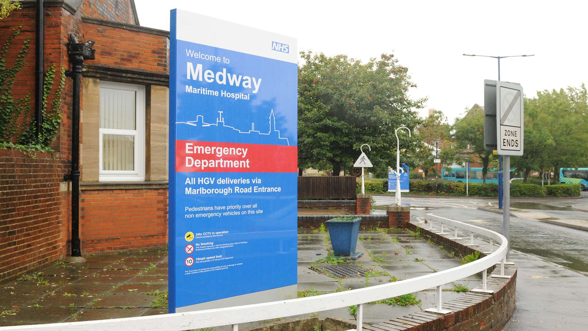 Cliff Evans has helped transform the A&E department at Medway Maritime Hospital