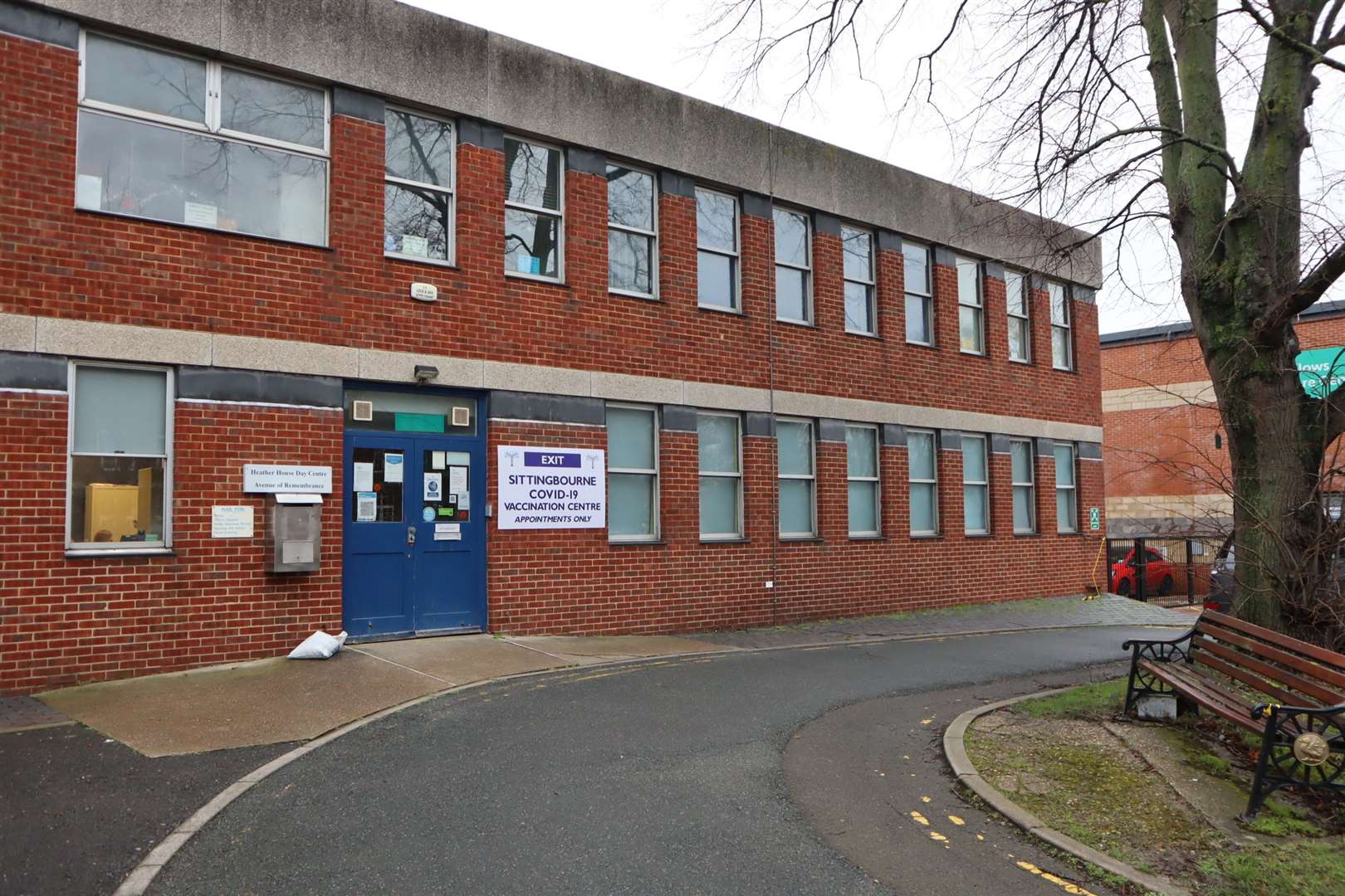 Age UK's Heather House day centre in the Avenue of Remembrance, Sittingbourne, is being used as a coronavirus vaccination centre