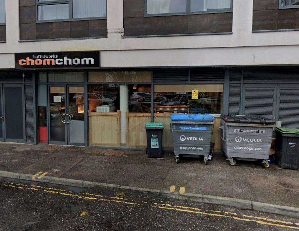 The rear entrance of Chom Chom in Canterbury. Picture: Google Maps