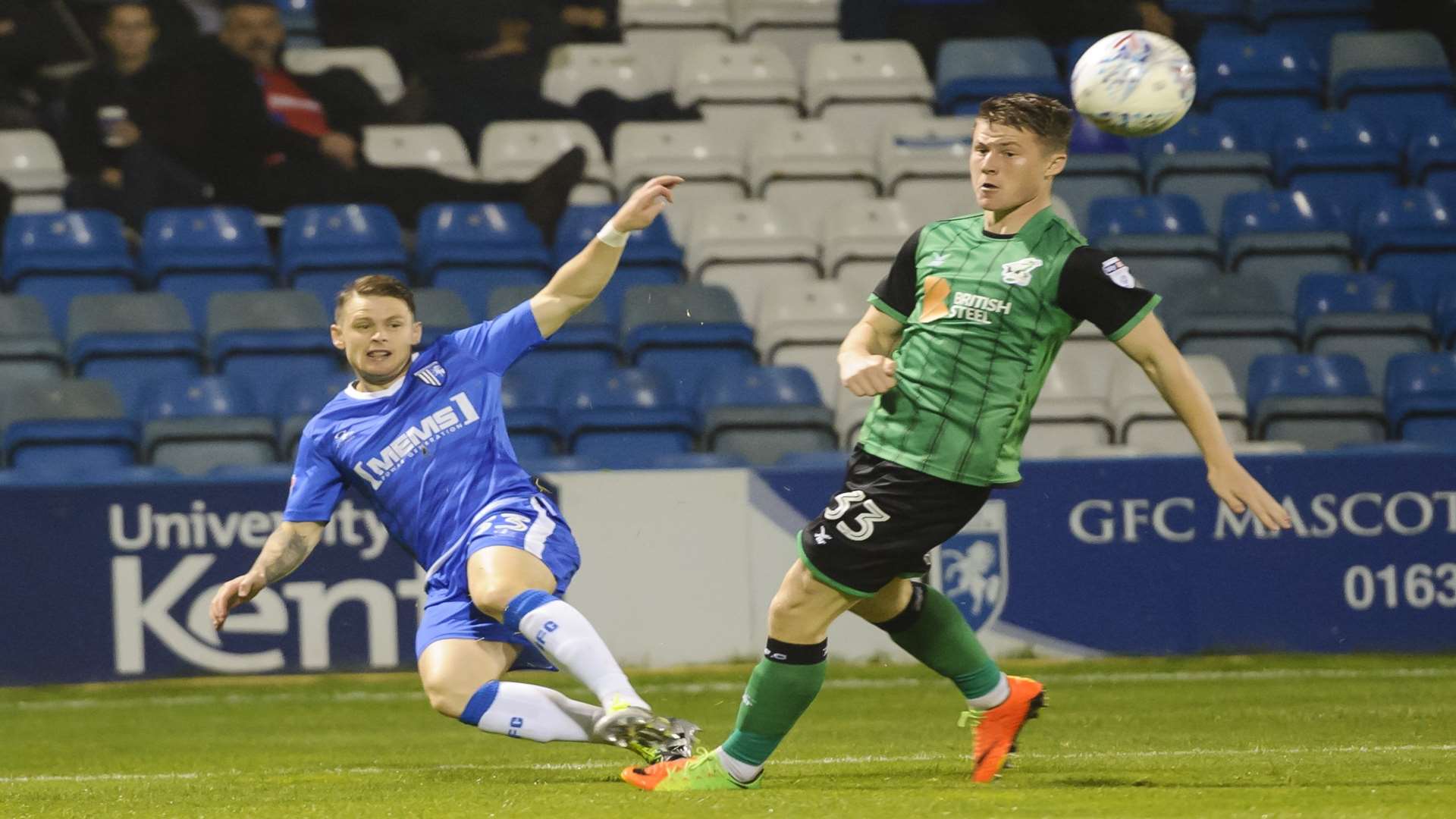 Mark Byrne looks for a blue shirt Picture: Andy Payton