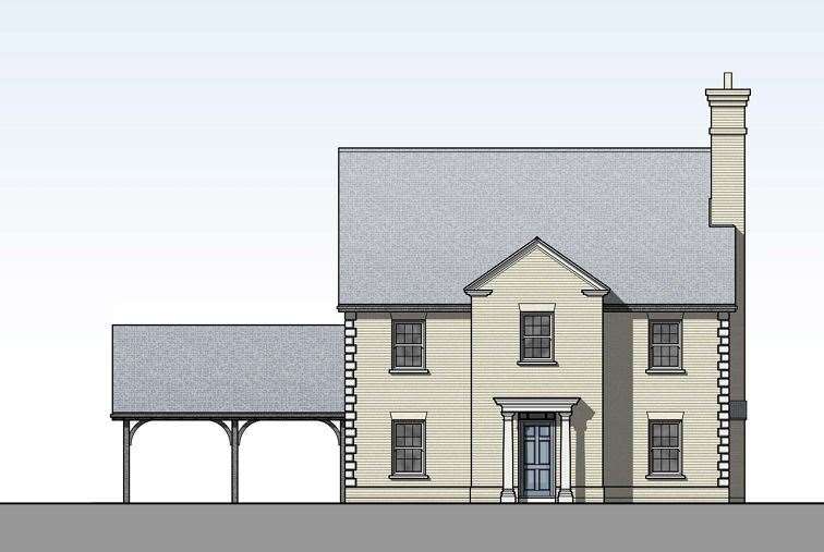 How some of the proposed 46 dwellings in Newington may look. Picture: SBC