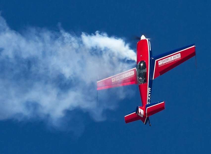 Flying ace Justyn Gorman and his Extra 300 will return to the Sheppey Summer Spectacular on Saturday. Picture: Paul Johnson/Flightline UK