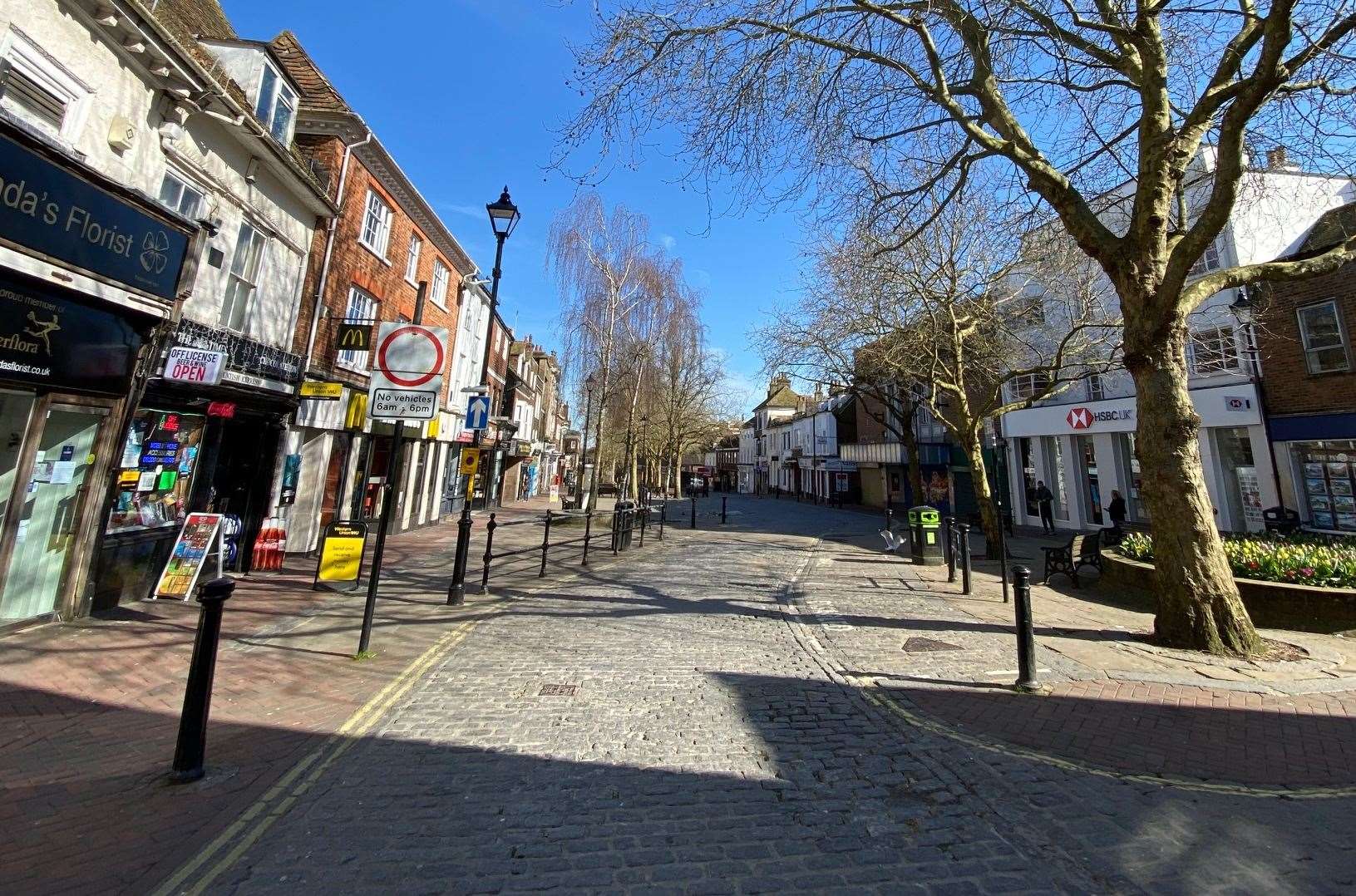 Ashford town centre. Picture: Barry Goodwin