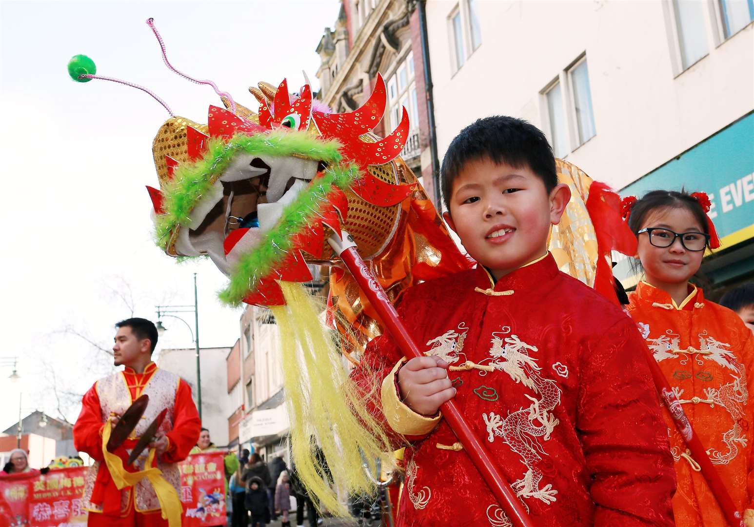 There will be a parade through Chatham High Street