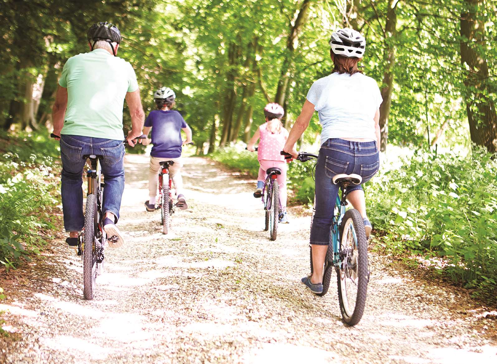 Get out and enjoy a family bike ride this weekend