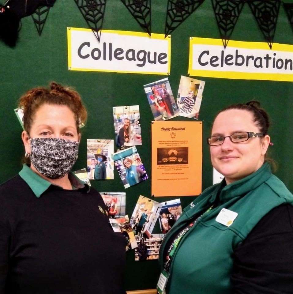 Sally Candy (left) and Monique Brazier (right) are the Morrison's Champions in Sittingbourne (43331272)